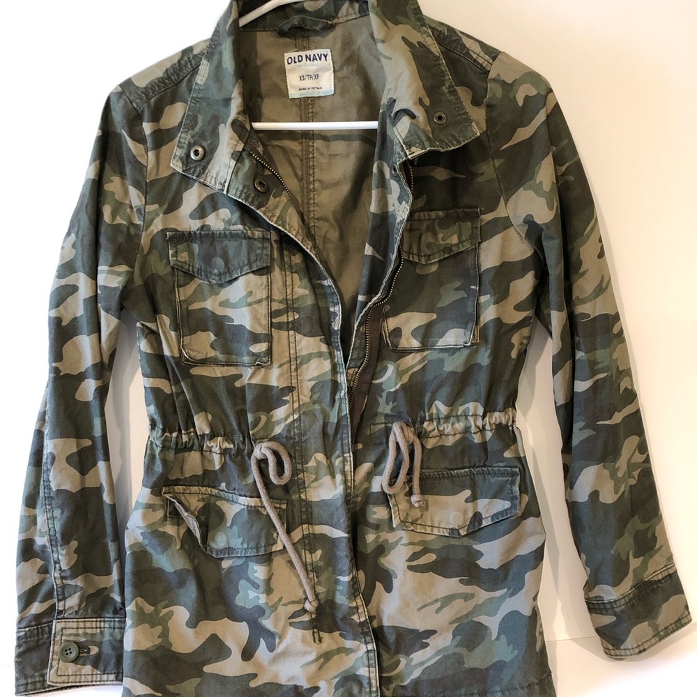 Camo spring jacket